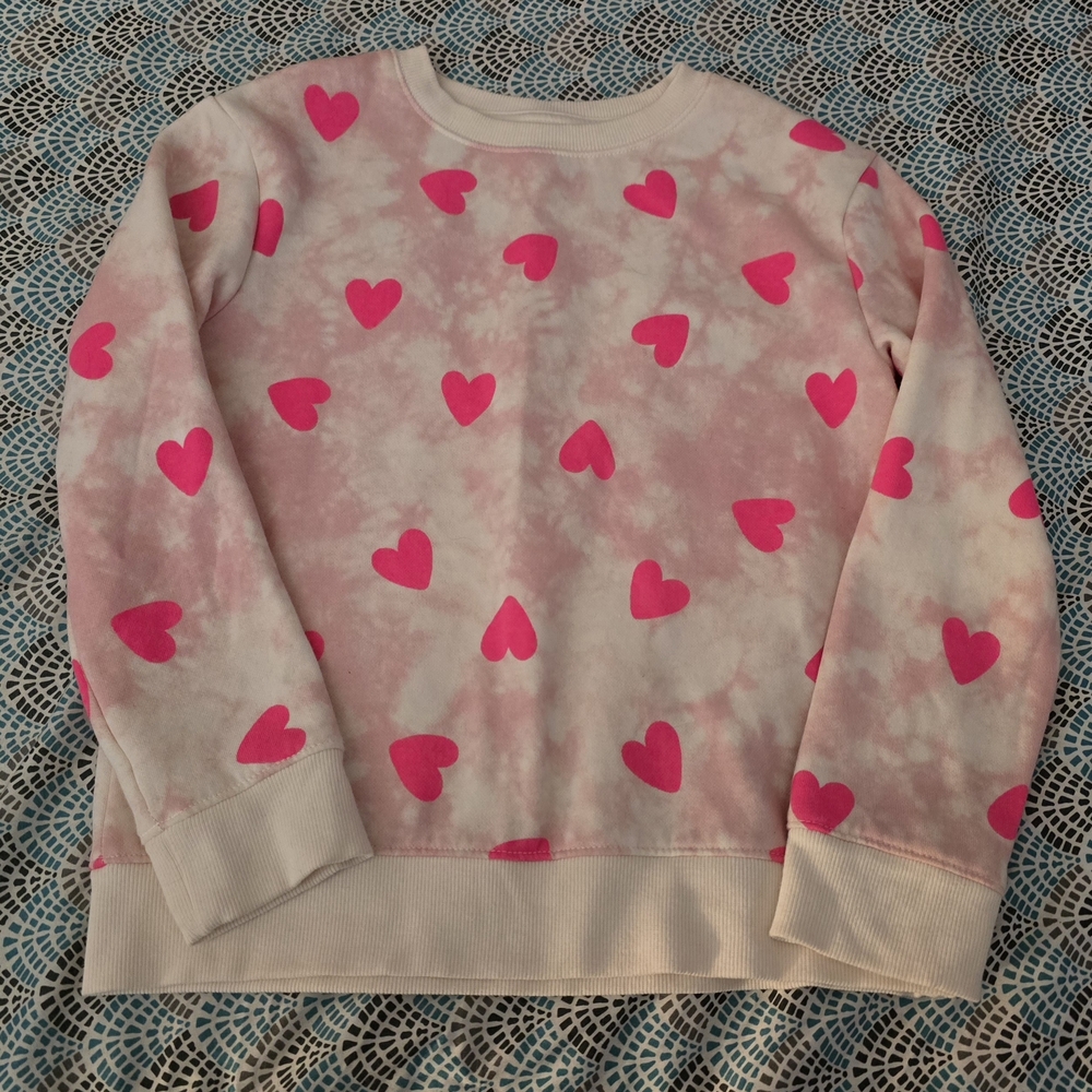 Cat &Jack Girls size medium 8 crew neck lightweight sweatshirt. Like New!